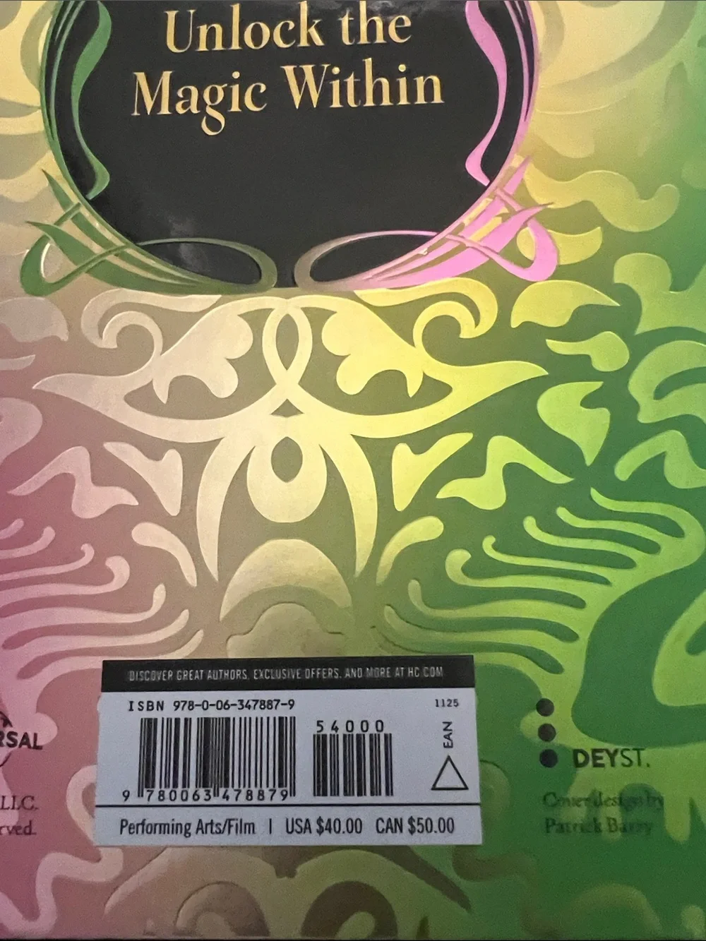 #1950** Wicked Color-Shift Hardcover Book